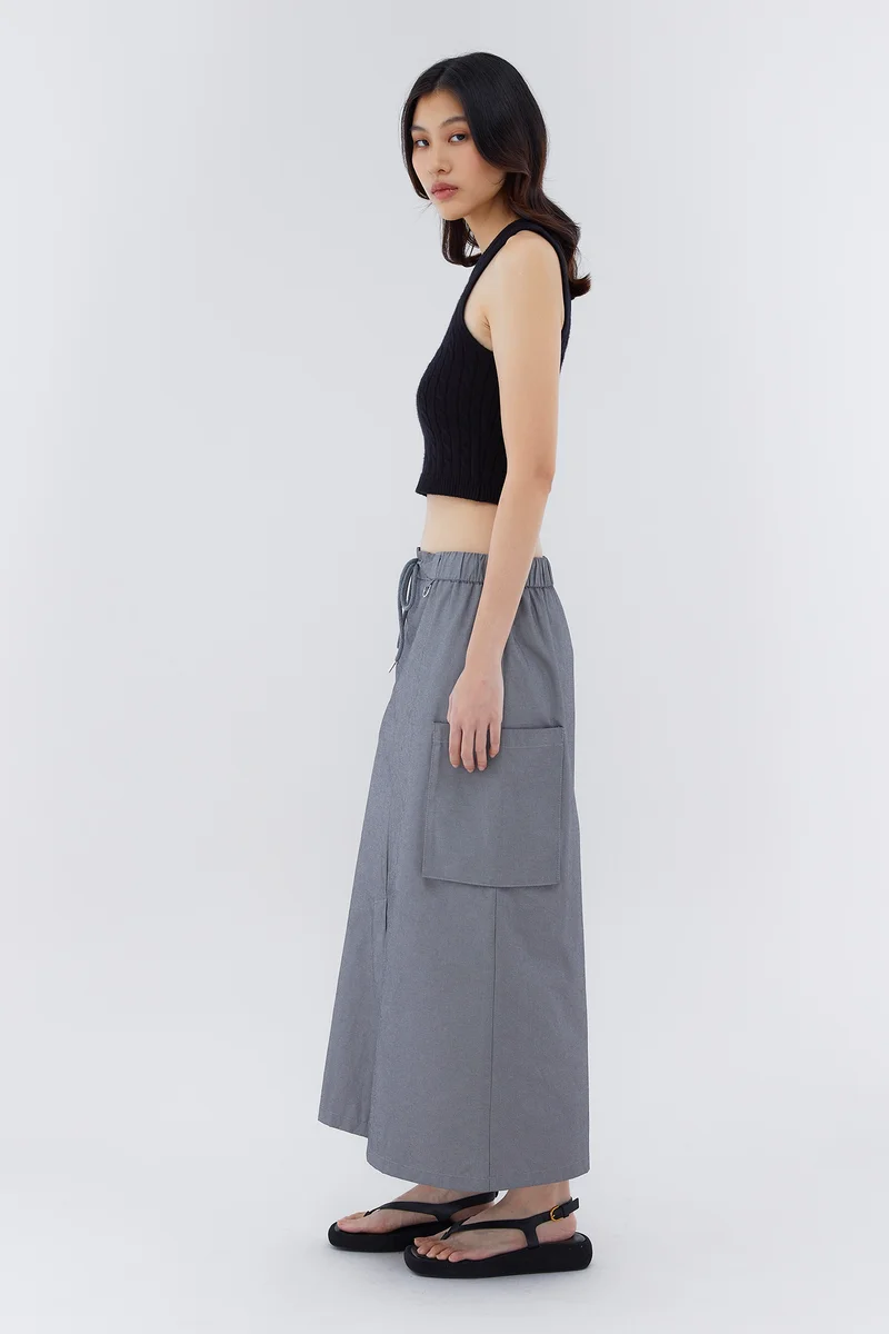 The Editor's Market Methel Cargo Skirt