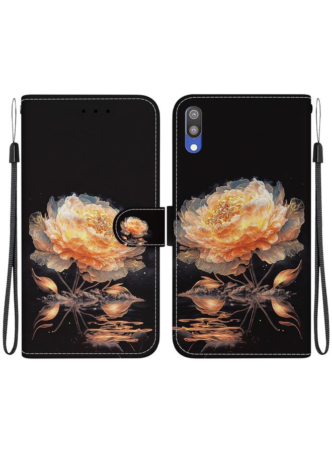 S-TOP Case For Samsung Galaxy A10 / M10 Crystal Texture Colored Drawing Leather Phone Case - Image 1