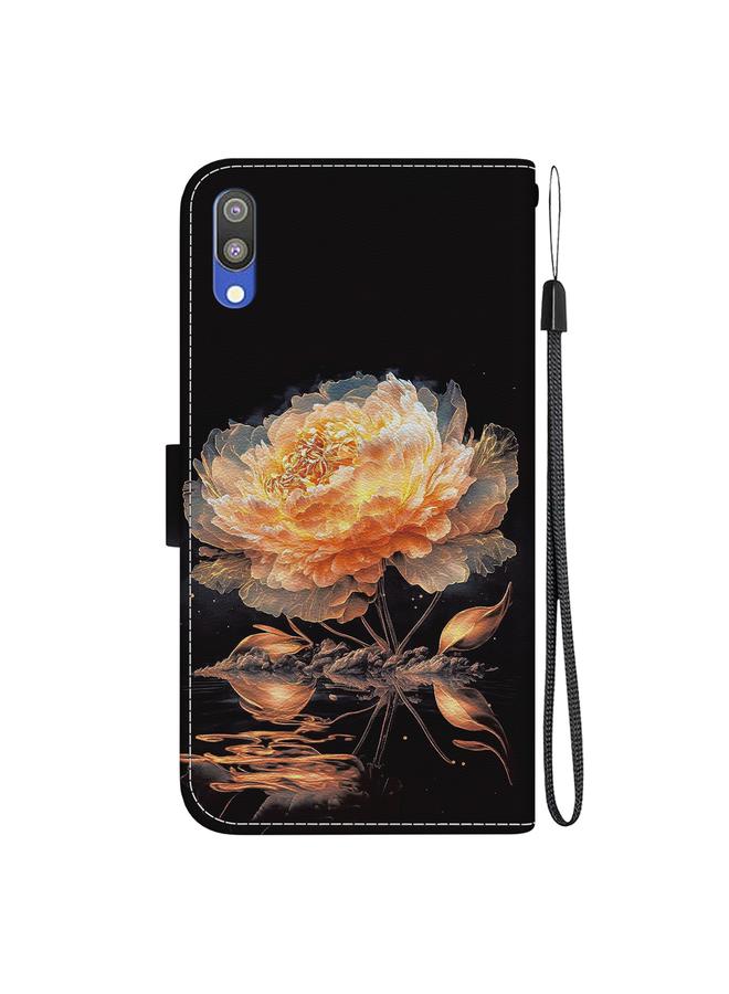 S-TOP Case For Samsung Galaxy A10 / M10 Crystal Texture Colored Drawing Leather Phone Case - Image 3