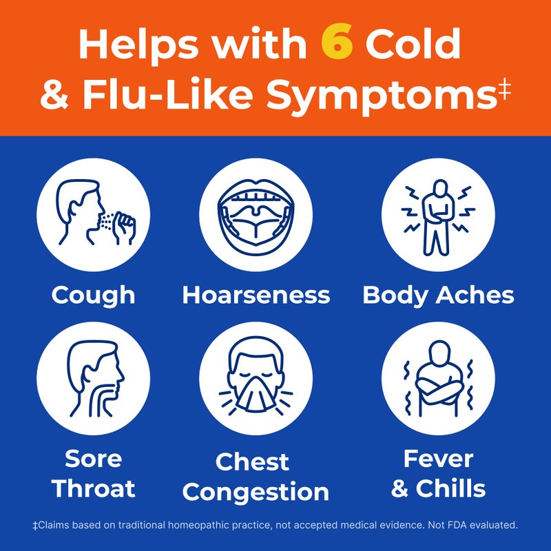 Zicam Cold & Flu-Like Symptoms with Echinacea and Sambucus, Homeopathic, Zinc, Cooling Peppermint Flavor, Helps with Cold Symptoms, 20 Tablets - Image 2