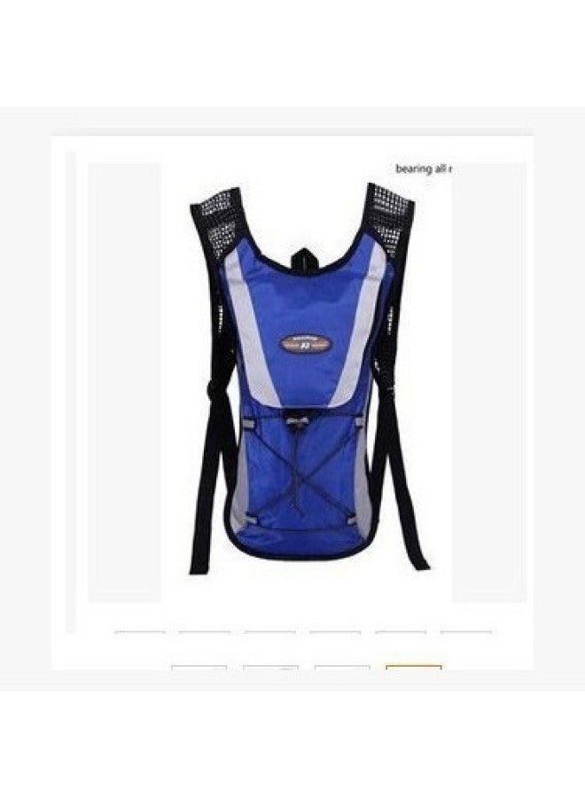 2L Water Bag Outdoor Travel Sports Water Bag Folding Water Bag Cycling Water Bag-Color:Water Bag + Red Backpack-Capacity:2L  - Image 3