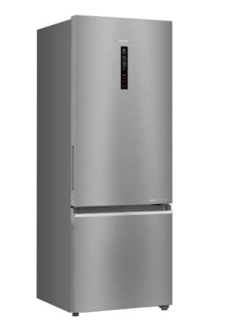 Haier 325 Litres,Magic Convertible Inverter Bottom Mount Refrigerator HRB3753BBS Silver - Image 2