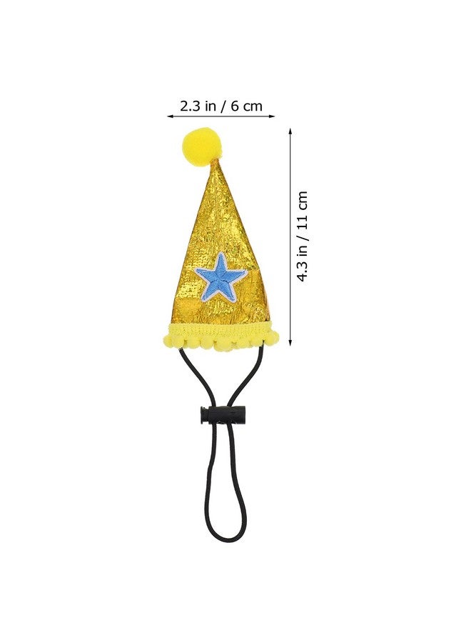 STOBOK Hat Bearded Dragon Santa Hat Christmas Reptile Hat Birthday Hat Halloween Reptile Costume for Bearded Dragon Small Animals - Image 4