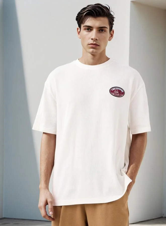 Lee Cooper Lee Cooper Printed Crew Neck T-shirt