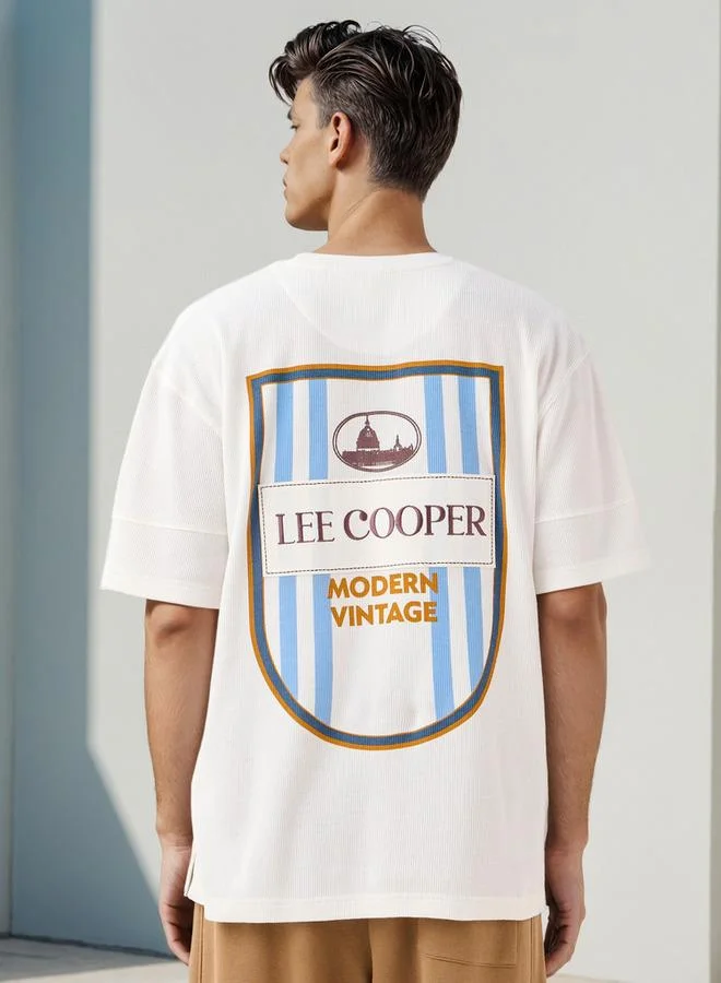 Lee Cooper Lee Cooper Printed Crew Neck T-shirt