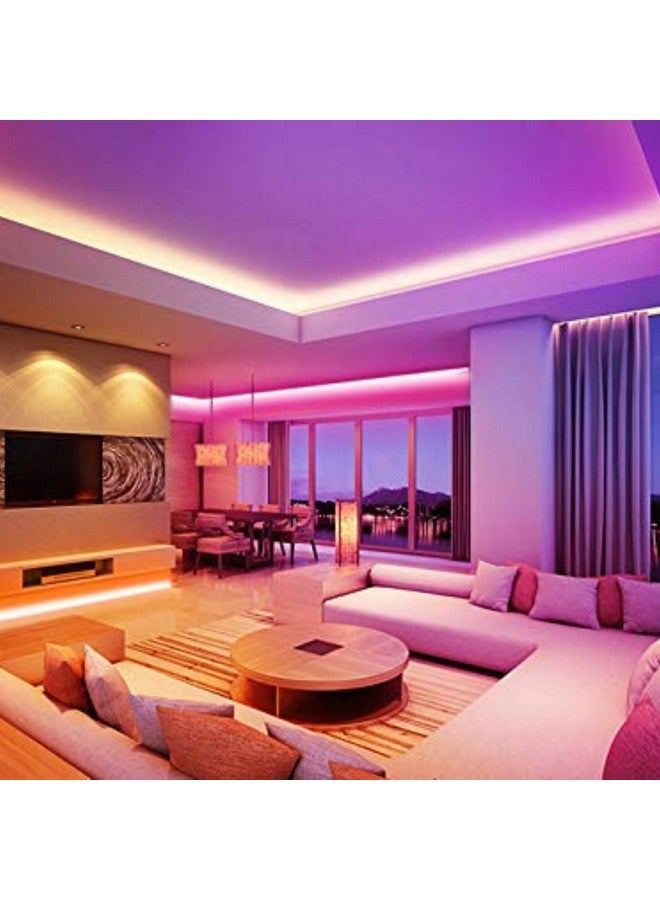 MANSAA RGB Light Strip | 18 Months Warranty | 4 Meter, 150 LEDs | Strip Lights for Home Decoration, Led Strip Lights for Ceiling, RGB Strip Light with Remote Control & Direct Plug (Multicolor) - Image 5