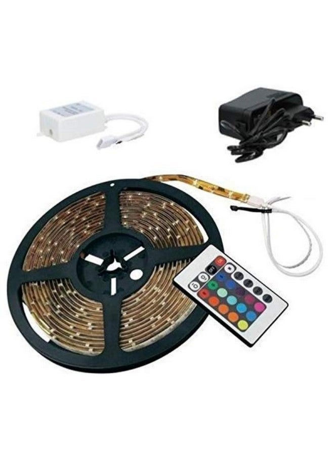 MANSAA RGB Light Strip | 18 Months Warranty | 4 Meter, 150 LEDs | Strip Lights for Home Decoration, Led Strip Lights for Ceiling, RGB Strip Light with Remote Control & Direct Plug (Multicolor) - Image 3