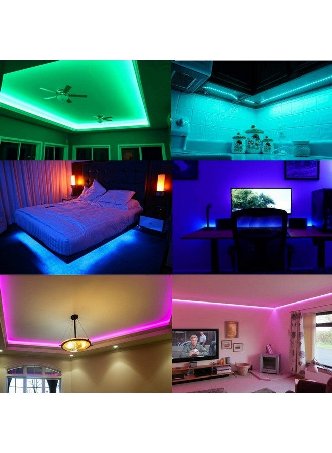 MANSAA RGB Light Strip | 18 Months Warranty | 4 Meter, 150 LEDs | Strip Lights for Home Decoration, Led Strip Lights for Ceiling, RGB Strip Light with Remote Control & Direct Plug (Multicolor) - Image 4
