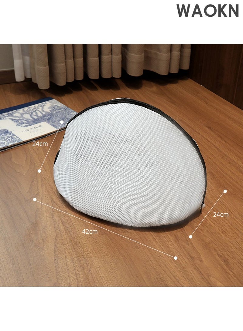 WAOKN Shoe Washing Bag a Set of 3 Reusable Honeycomb Mesh with Zipper Shoe Washing Bags Suitable for Sports Shoes Running ShoesSock, Bras, Delicates and Toys Suitable for Men and Women - Image 2