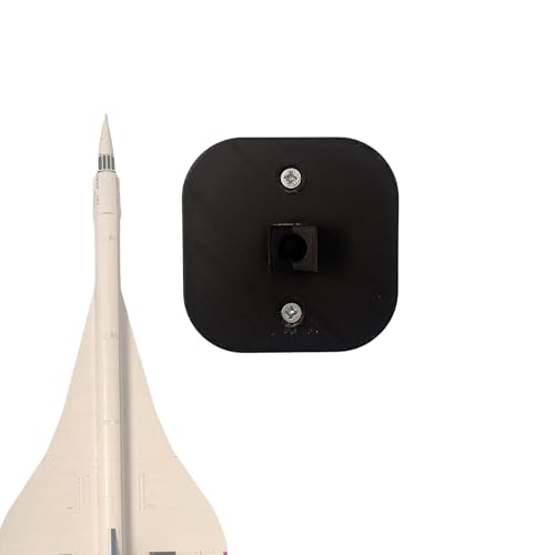 Brickify Wall Mount Hook for Lego 10318 Concorde Icons Set | Flat Facing Wall Mount (Flat Facing) - Image 2