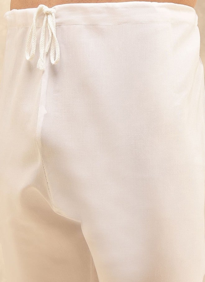 Sojanya Ethnic Motifs Sequinned Kurta With Pyjamas For Men - Image 3