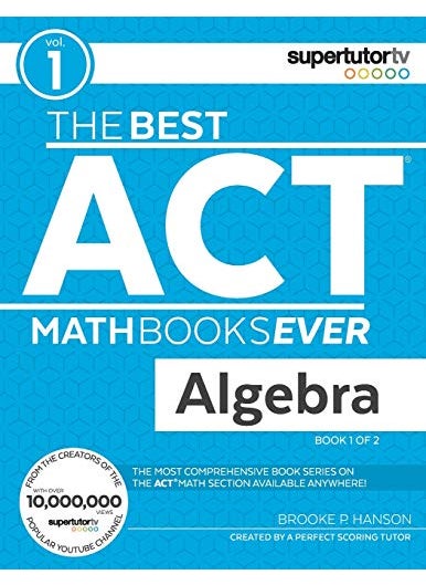 Best Act Math Books Ever Book 1 