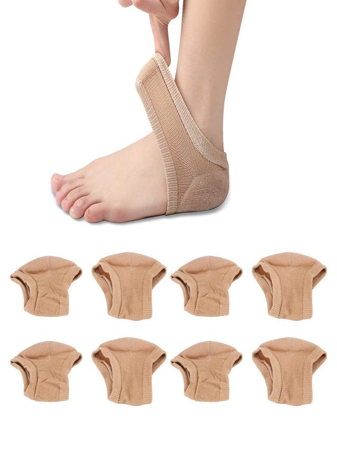 CHICIRIS Moisturizing Heel Socks, 4 Pair, Toeless Spa Gel Socks for Foot Treatment Care, Repairs Cracked Heels, Softens Calluses, Polyester, Gel, Dry, Cracked Skin, Foot Care - Image 5