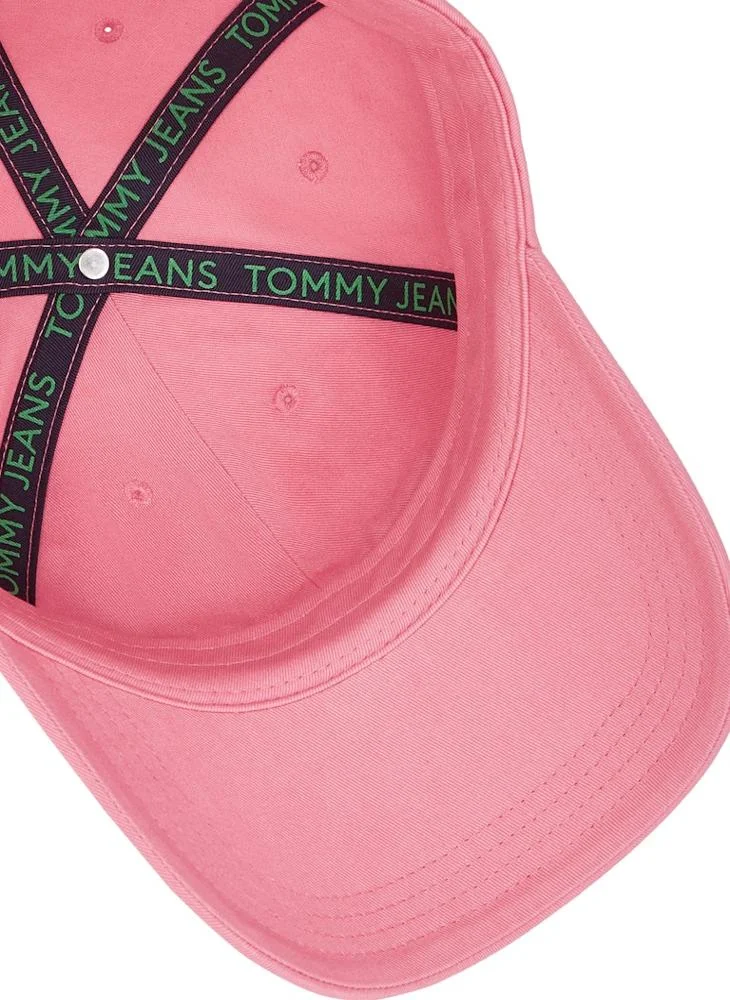 TOMMY JEANS Logo Detailed Curved Peak Caps