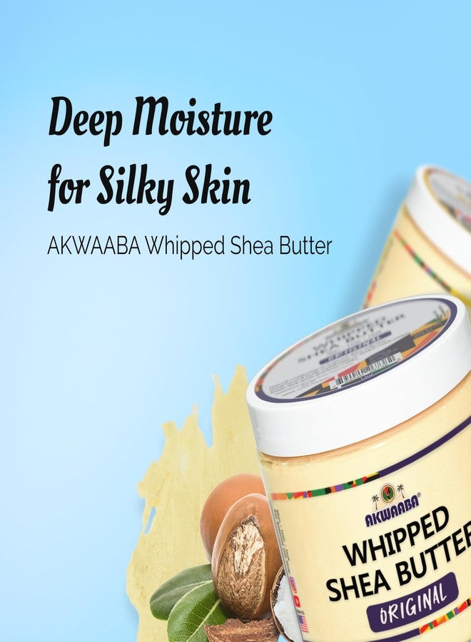 AKWAABA Whipped Shea Butter (Fragrance-Free – Nourishes & Moisturizes | Made with Shea Butter | No Dyes & Parabens | 12 oz / 340 g - Image 2