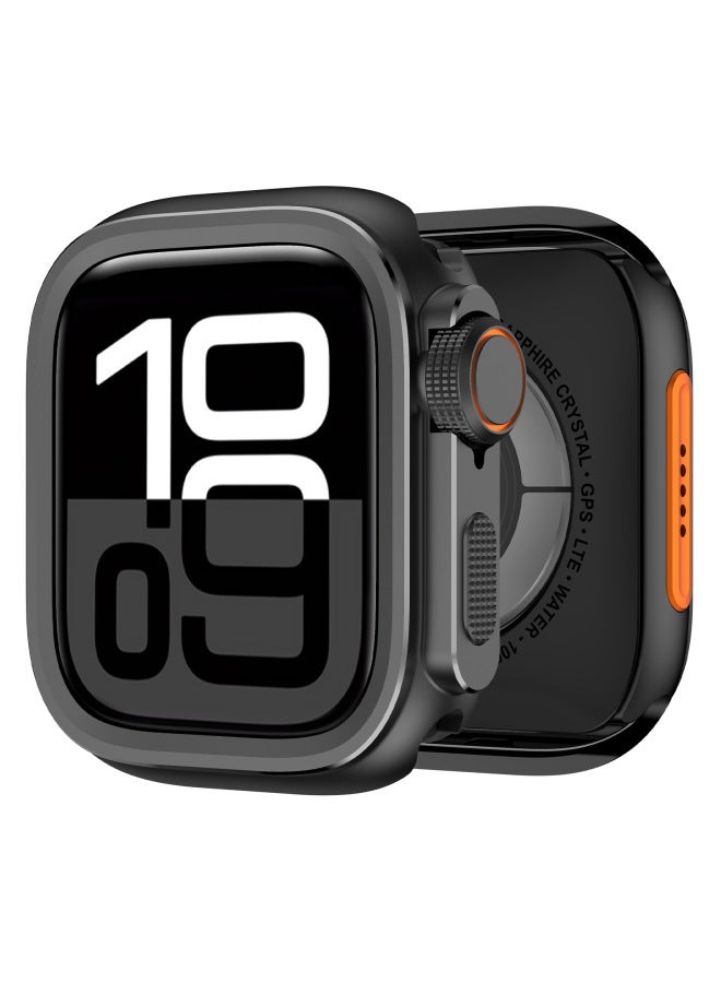 حافظة حماية لساعة Apple Watch مقاس 44/45/46/49 مم مصنوعة من معدن سبائك - اللون: تتحول Q3 ثوانٍ إلى غلاف من سبائك - اللون الأصلي (معلب) - الأبعاد: 49 مم - Image 4
