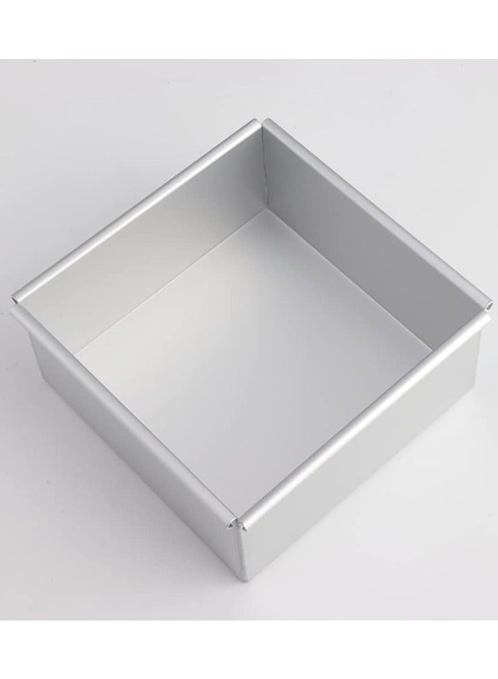 Bukela Square Pan for Brownie Cake Size 8 Inches with Removable Bottom - Image 4