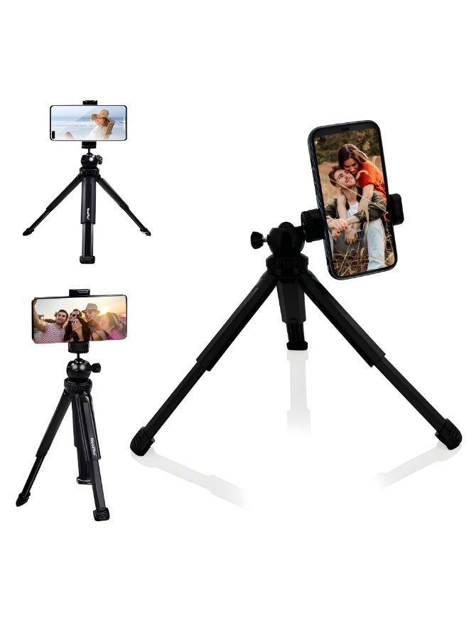 ني فو ترايبود متعدد الوظائف NP-999 بتصوير عمودي وأفقي وزاوية دوران 360 درجة – من خامات ABS وPC عالية الجودة- أسود - Image 3