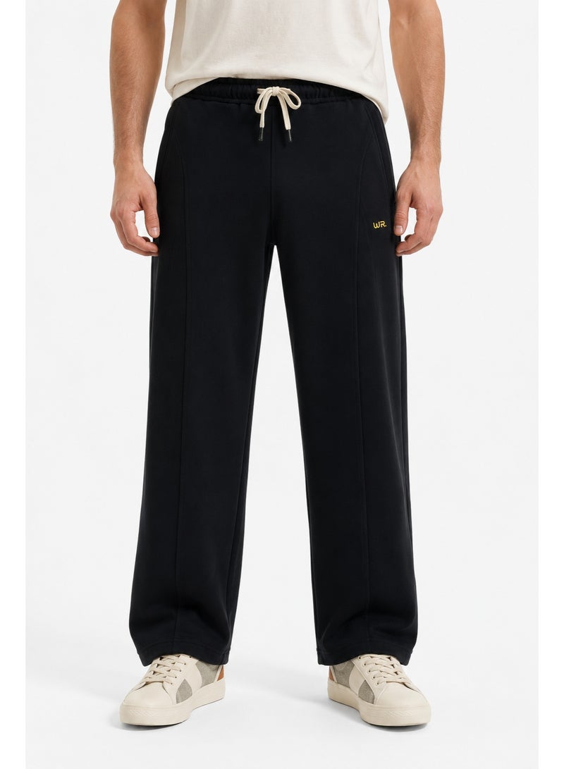 WHITE RABBIT Men’s Casual Wide Leg Jogger Pants – Adjustable Drawstring - Image 1