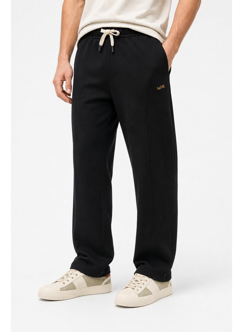WHITE RABBIT Men’s Casual Wide Leg Jogger Pants – Adjustable Drawstring - Image 2