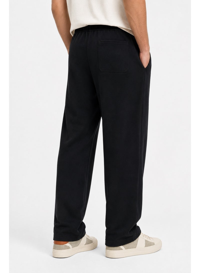 WHITE RABBIT Men’s Casual Wide Leg Jogger Pants – Adjustable Drawstring - Image 3