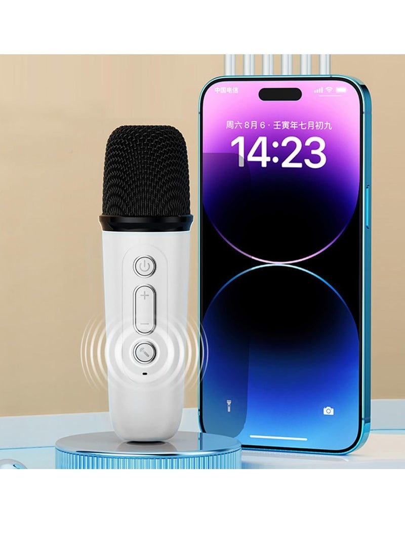 ECVV Mini Karaoke Machine with 1 Wireless Microphone,Portable Bluetooth Speaker for Kids and Adults,Gifts for Girls and Boys 4, 5, 6, 7, 8, 9, 10 +Year | Old Birthday Party Home - Image 2