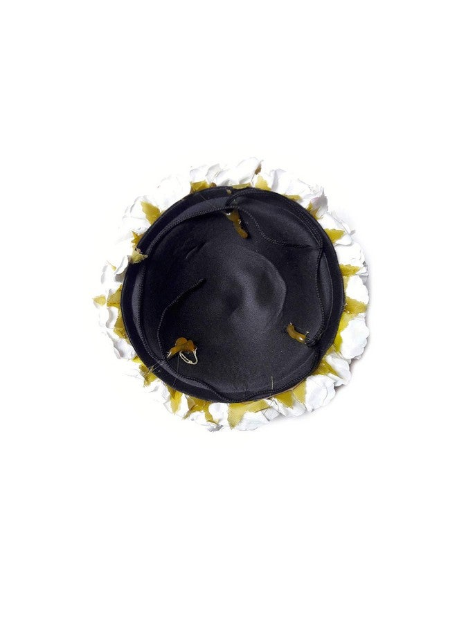 Rapidsflow® New Artificial flower Full Juda Bun Hair Flower Gajra for Wedding and Parties Use for Women in Pink & White Color Pack of 1 - Image 5