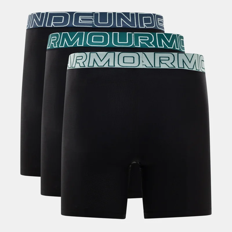 Under Armour Black Men's Performance Tech Mesh Boxer Briefs (3 Pack) for Men | Best Price UAE