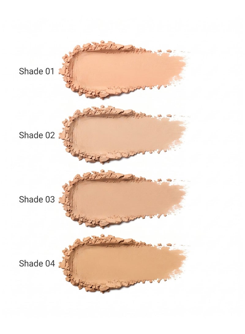 Mn MENOW Menow 4D Compact Powder with Mirror & Sponge, 16g, Shade No. 03 - Image 2