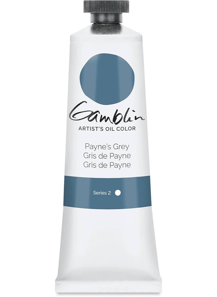 جيمبلين Artist Oil Color Paynes Grey - 37ML - Image 1