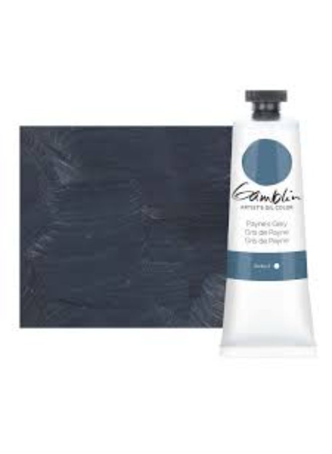 جيمبلين Artist Oil Color Paynes Grey - 37ML - Image 2