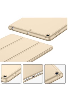 New Smart Case with Pencil Holder for iPad Mini 1/2/3/4/5 – Tri-Fold Smart Case with Soft TPU Back, Auto Wake/Sleep, Dustproof & Anti-Fingerprint, Dual Angle Viewing Stand