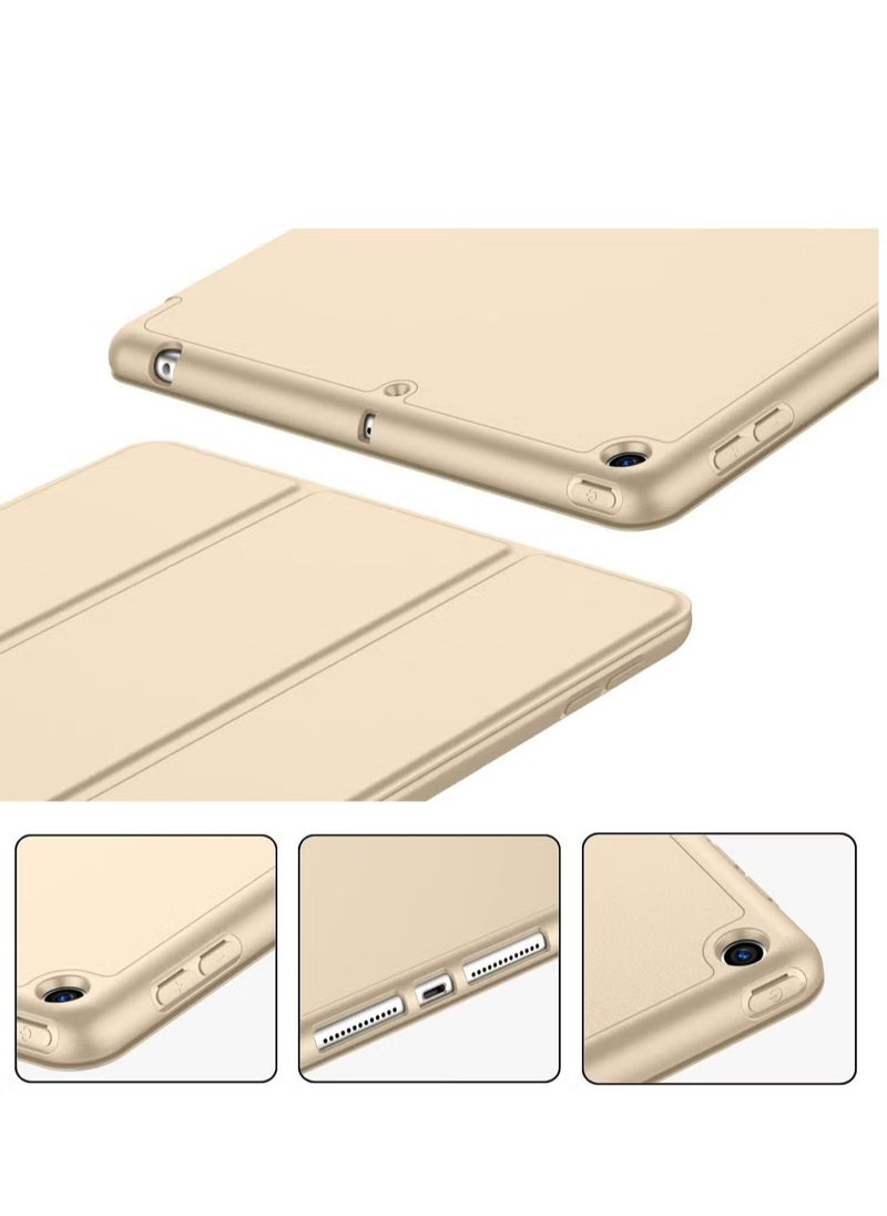 JAJEEK - New Smart Case with Pencil Holder for iPad Mini 1/2/3/4/5 – Tri-Fold Smart Case with Soft TPU Back, Auto Wake/Sleep, Dustproof & Anti-Fingerprint, Dual Angle Viewing Stand - Image 1