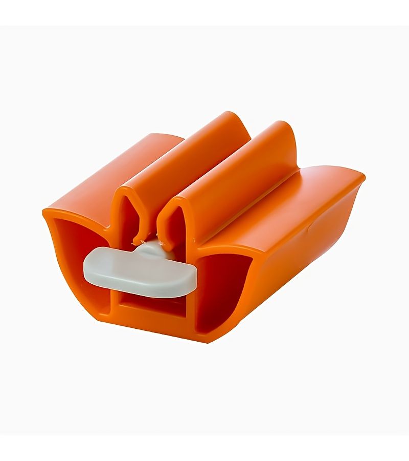 Yellow Manual Toothpaste Dispenser Squeezer No Waste Easy Use For Bathroom Pet Food Accessory - Image 2