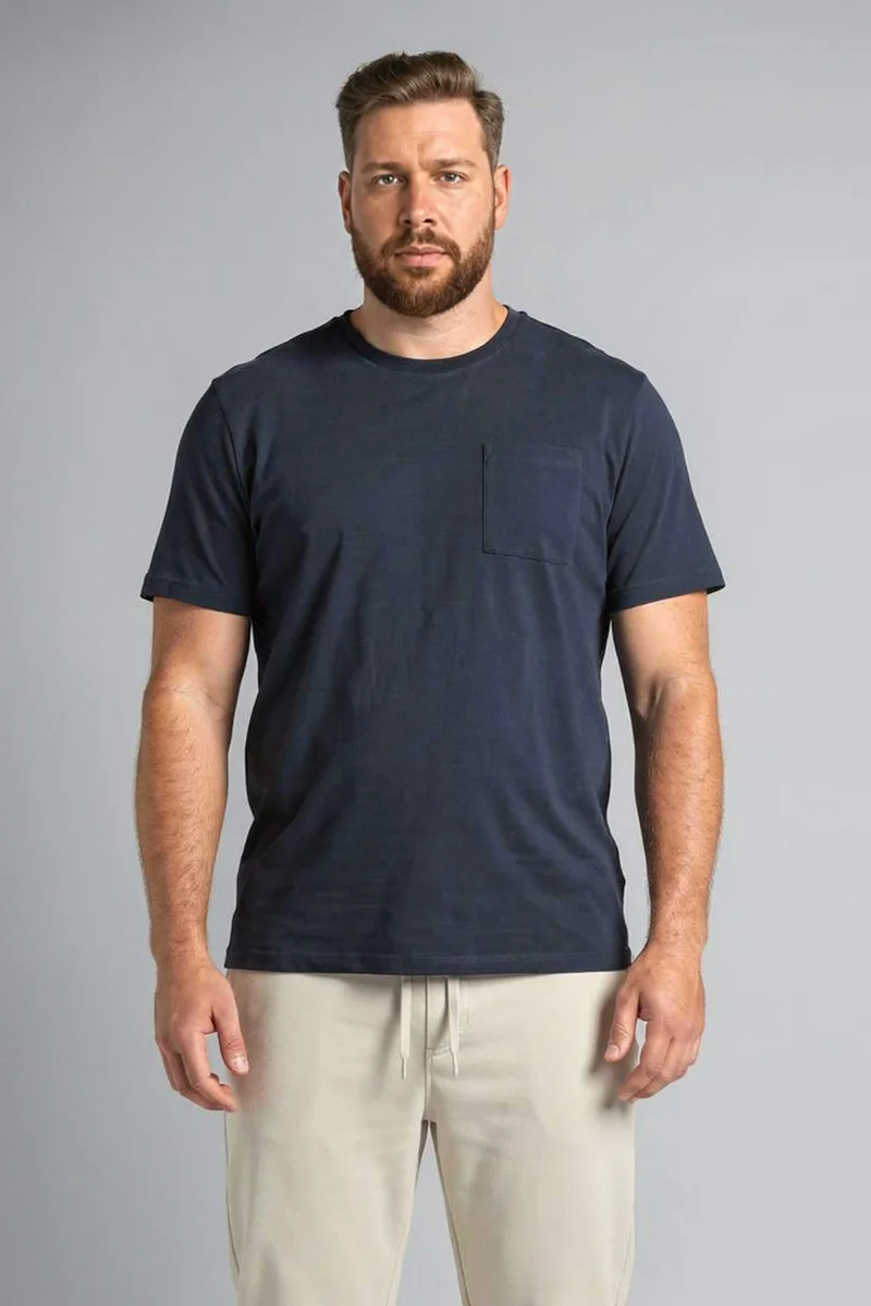 ديفاكتو 100% Cotton Plus Size T-Shirt