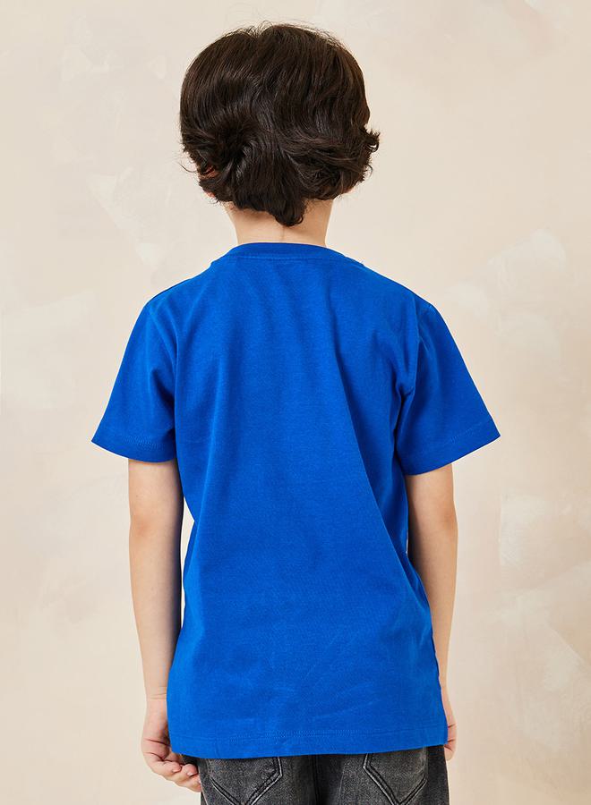 Styli Solid Cotton T-Shirt - Image 4