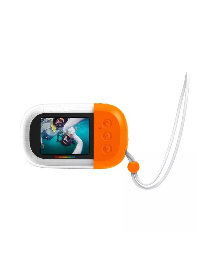 SAKAR Polaroid Underwater Camera 18mp 4K UHD, Polaroid Waterproof Camera for Snorkeling and Diving with LCD Display, USB Rechargeable Digital Polaroid Camera for Videos and Photos - Image 3