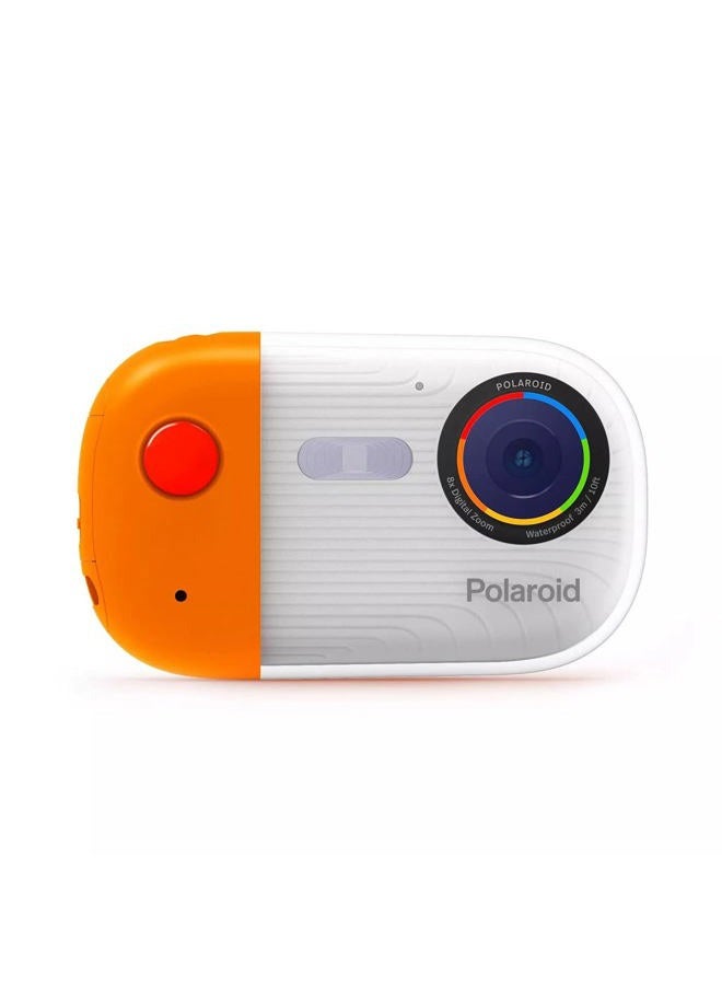 SAKAR Polaroid Underwater Camera 18mp 4K UHD, Polaroid Waterproof Camera for Snorkeling and Diving with LCD Display, USB Rechargeable Digital Polaroid Camera for Videos and Photos - Image 1