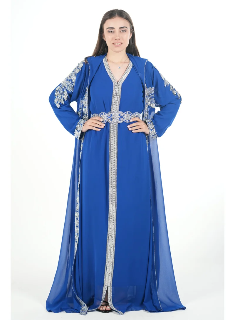 AL BENT AL SHARQIEH embroidered kaftan dress jalabia