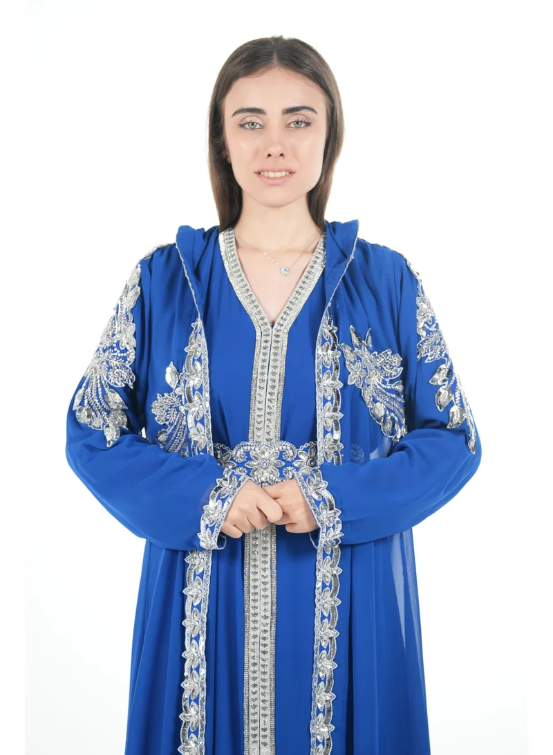 AL BENT AL SHARQIEH embroidered kaftan dress jalabia