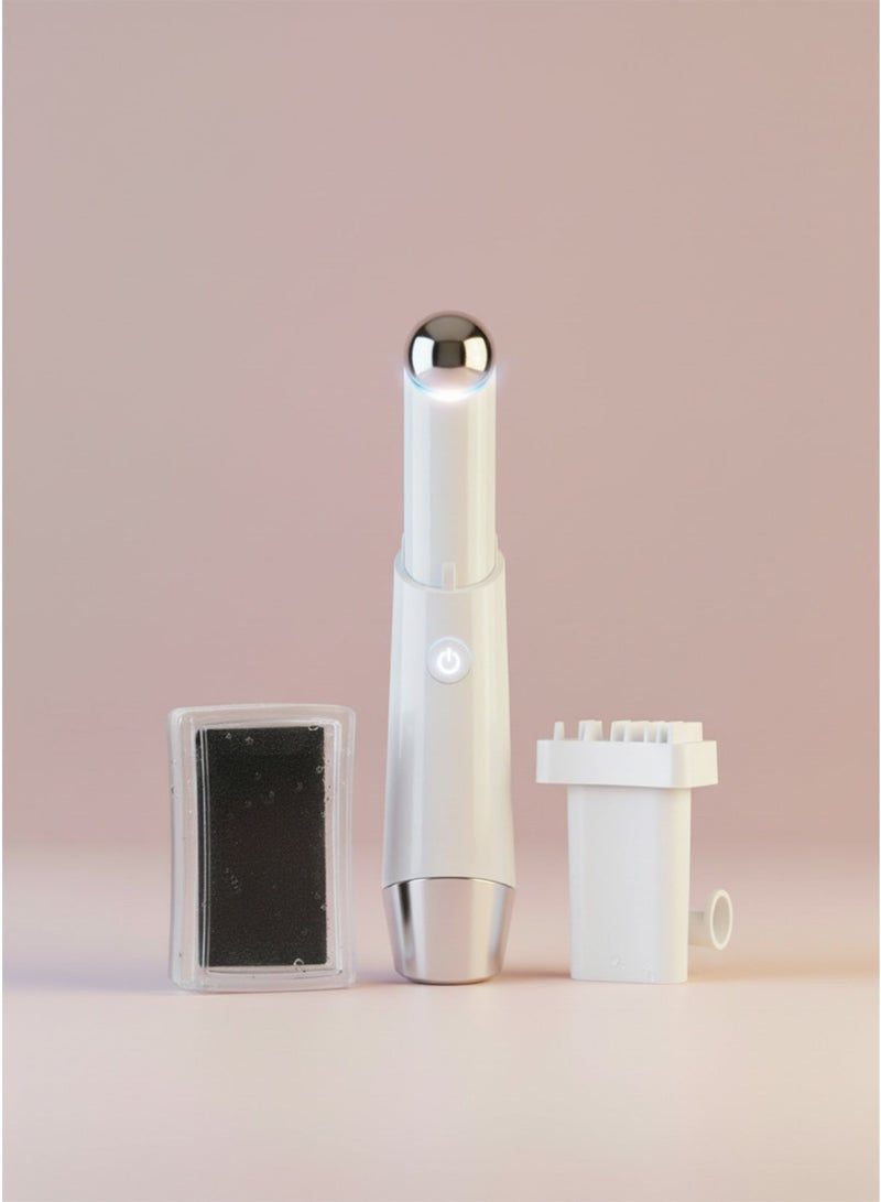 EELHOE Eyelash Stamp – Waterproof, Long-Lasting DIY False Eyelash Stamp with Stamping Clay & Photon Eye & Lip Beauty Instrument – Intelligent Sensing Face Massager with Red & Blue Light – Anti-Wrinkle & Eye Bag Remover – Rechargeable Vibrating Skincare Pen Bundle - Image 1