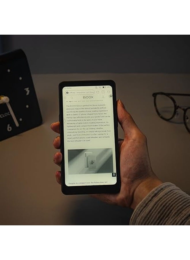 BOOX Palma 2 e-Reader | 6.13" E Ink Carta 1200 Display, Android 13, Octa-Core CPU, 6GB RAM, 128GB Storage, Fingerprint Sensor, Dual-Tone Frontlight, 16MP Camera – Black - Image 5