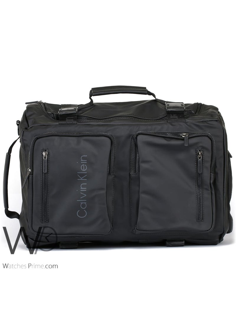 Calvin Klein Jeans Calvin Klein Backpack Black Men Ck Handbag  - Image 2
