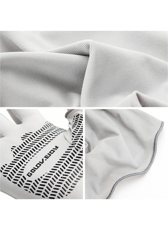 Golovejoy UV Protected Cooling Arm Sleeves With Ergonomic Finger M - Image 5