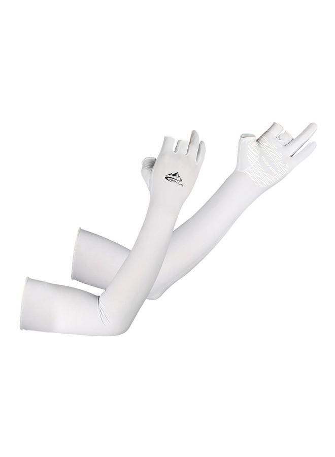 Golovejoy UV Protected Cooling Arm Sleeves With Ergonomic Finger M - Image 1