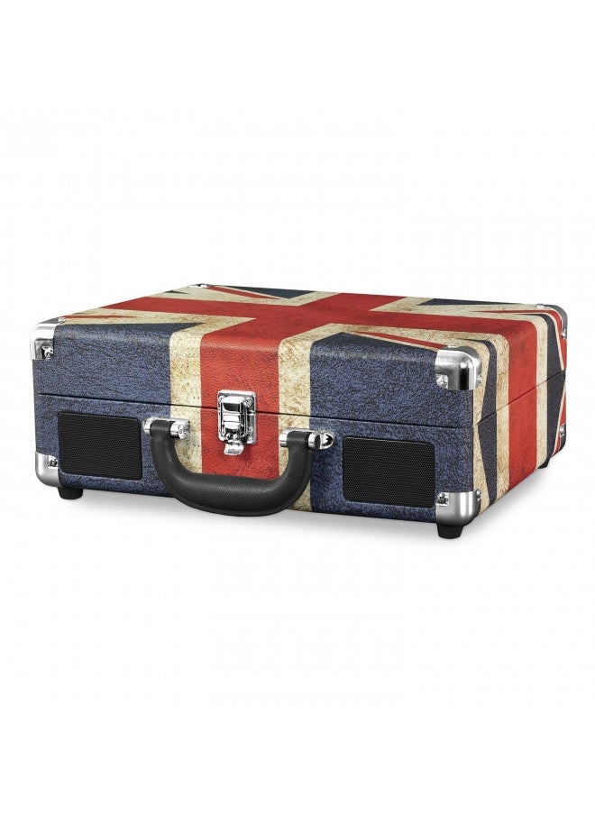 VICTROLA - Victrola Vintage Bluetooth Portable Suitcase Record Player With Built-In Speakers, 1Sfa (Vsc-550Bt-Uk) - Image 1