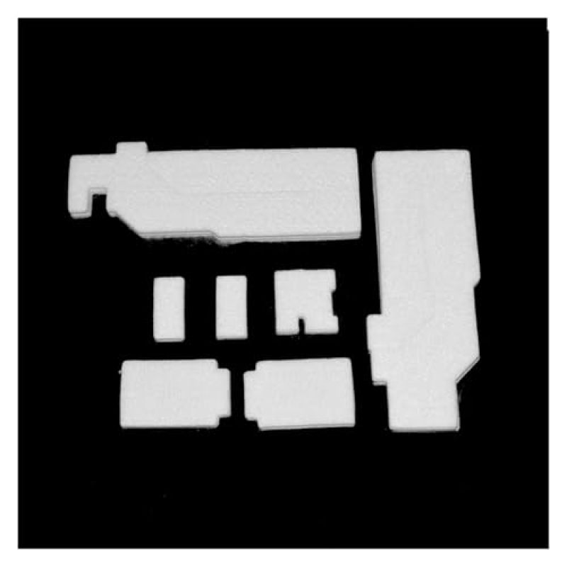 Printer Maintenance Box 10×10×10 Mm White Ink Absorber Sponge - Perfect Fit For Brother MFC J2310–J4710DW Waste Ink Collector For High-Volume Home Offices Print Studios Small Businesses - Image 3