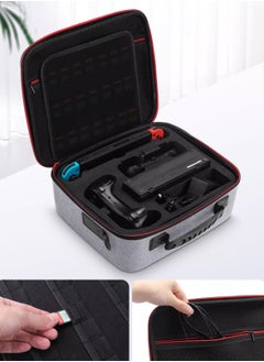 Necomi Carrying Storage Case, Portable Case, Storage Bag Compatible with Nintendo Switch and Switch OLED, Large Nintendo Switch Portable Storage Case, for Switch Console Console and All Accessories  - Image 5