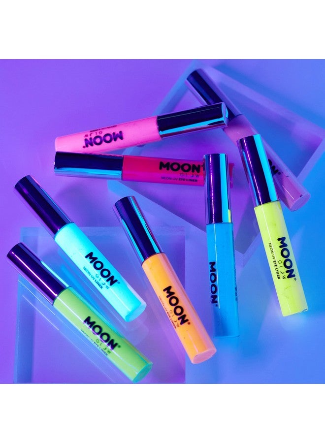 Moon Glow Blacklight Neon Eye Liner 0.34Oz Red  Glows Brightly Under Blacklights Uv Lighting! - Image 5