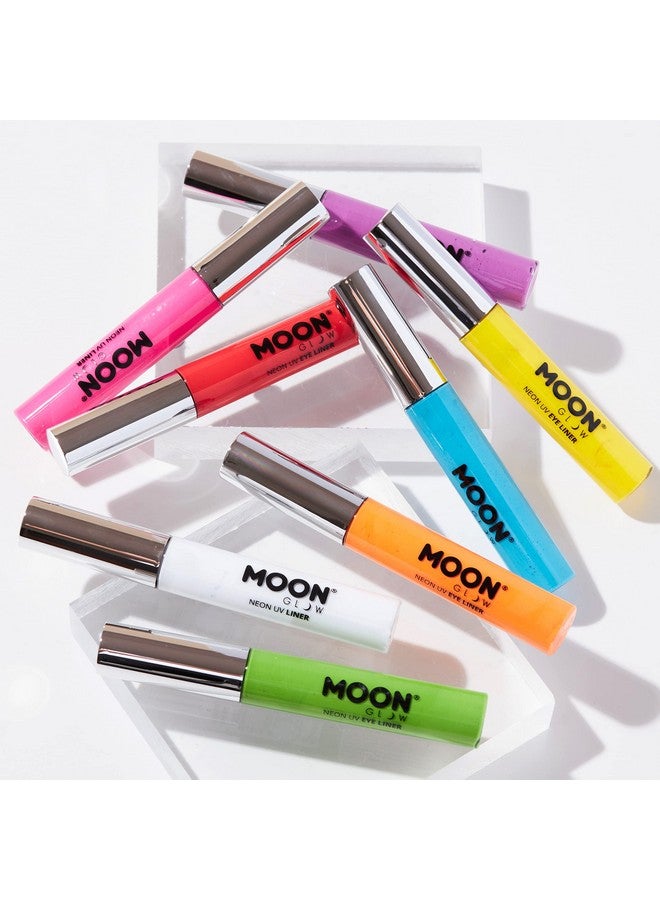 Moon Glow Blacklight Neon Eye Liner 0.34Oz Red  Glows Brightly Under Blacklights Uv Lighting! - Image 4